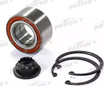 Patron PBK1480 - Подшипник ступицы колеса, комплект autospares.lv