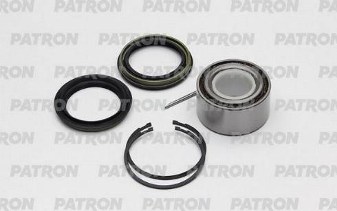 Patron PBK1365 - Подшипник ступицы колеса, комплект autospares.lv