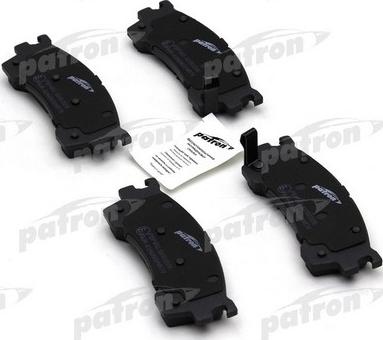 Patron PBP950 - Тормозные колодки, дисковые, комплект autospares.lv