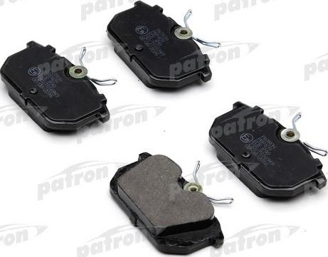 Patron PBP409 - Тормозные колодки, дисковые, комплект autospares.lv
