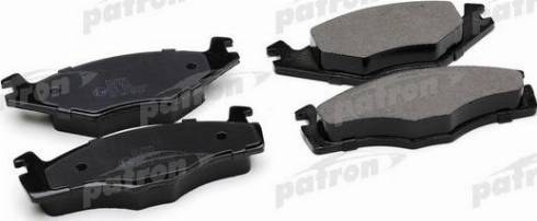 Patron PBP419 - Тормозные колодки, дисковые, комплект autospares.lv