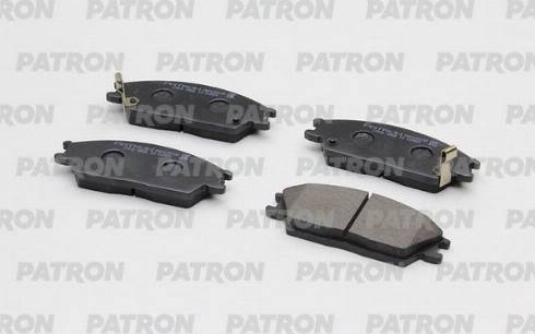 Patron PBP435KOR - Тормозные колодки, дисковые, комплект autospares.lv