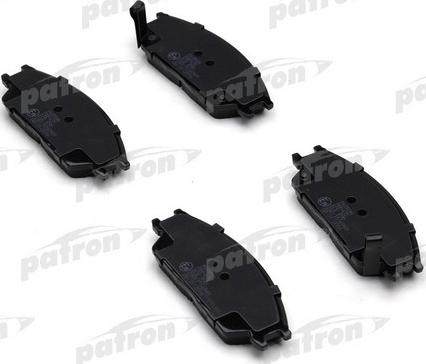 Patron PBP435 - Тормозные колодки, дисковые, комплект autospares.lv