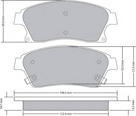 Patron PBP4262 - Тормозные колодки, дисковые, комплект autospares.lv