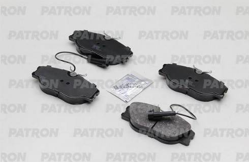 Patron PBP565 - Тормозные колодки, дисковые, комплект autospares.lv