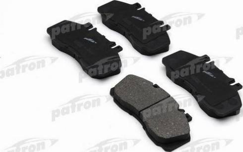 Patron PBP501 - Тормозные колодки, дисковые, комплект autospares.lv