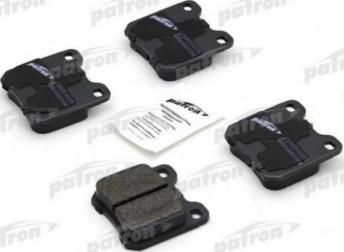 Patron PBP525 - Тормозные колодки, дисковые, комплект autospares.lv