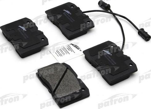 Patron PBP655 - Тормозные колодки, дисковые, комплект autospares.lv