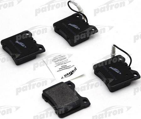 Patron PBP619 - Тормозные колодки, дисковые, комплект autospares.lv