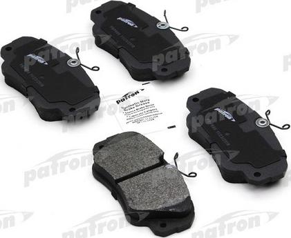 Patron PBP686 - Тормозные колодки, дисковые, комплект autospares.lv