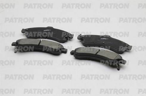 Patron PBP063 - Тормозные колодки, дисковые, комплект autospares.lv