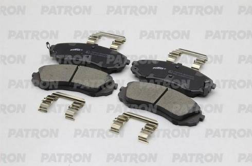Patron PBP016 - Тормозные колодки, дисковые, комплект autospares.lv