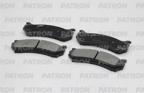 Patron PBP080 - Тормозные колодки, дисковые, комплект autospares.lv