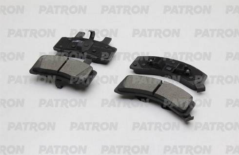 Patron PBP081 - Тормозные колодки, дисковые, комплект autospares.lv