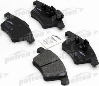 Patron PBP037 - Тормозные колодки, дисковые, комплект autospares.lv