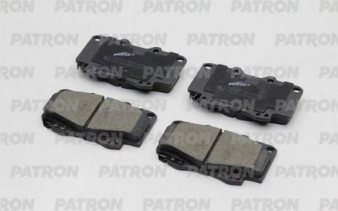 Patron PBP027 - Тормозные колодки, дисковые, комплект autospares.lv