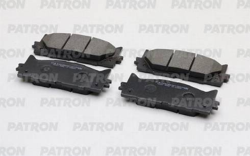 Patron PBP1991KOR - Тормозные колодки, дисковые, комплект autospares.lv