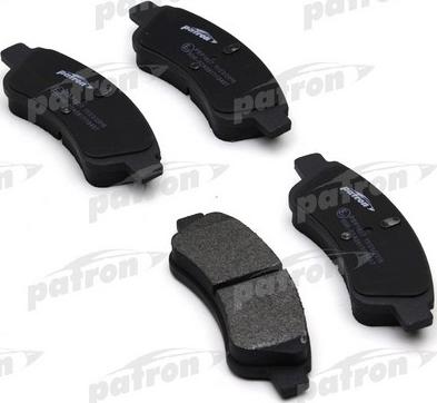 Patron PBP1927 - Тормозные колодки, дисковые, комплект autospares.lv