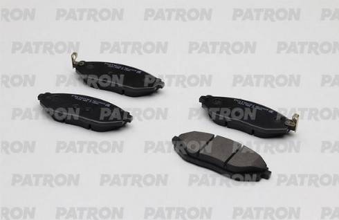 Patron PBP1444KOR - Тормозные колодки, дисковые, комплект autospares.lv