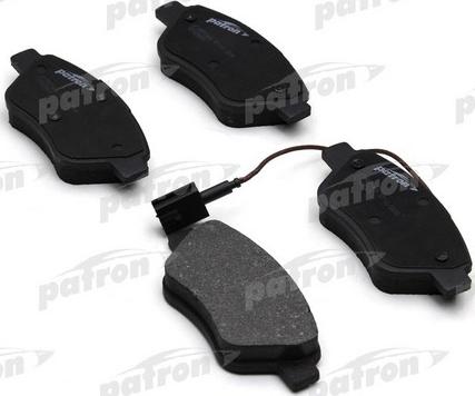 Patron PBP1466 - Тормозные колодки, дисковые, комплект autospares.lv