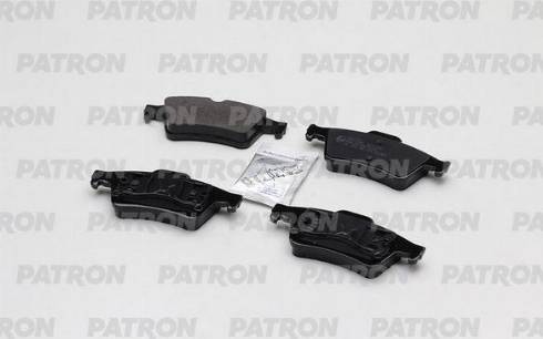 Patron PBP1540 - Тормозные колодки, дисковые, комплект autospares.lv