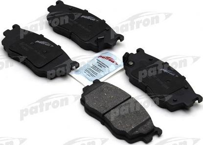 Patron PBP1557 - Тормозные колодки, дисковые, комплект autospares.lv