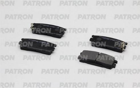 Patron PBP1527KOR - Тормозные колодки, дисковые, комплект autospares.lv