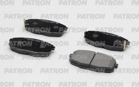 Patron PBP1698KOR - Тормозные колодки, дисковые, комплект autospares.lv