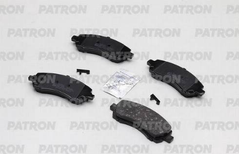 Patron PBP1654 - Тормозные колодки, дисковые, комплект autospares.lv