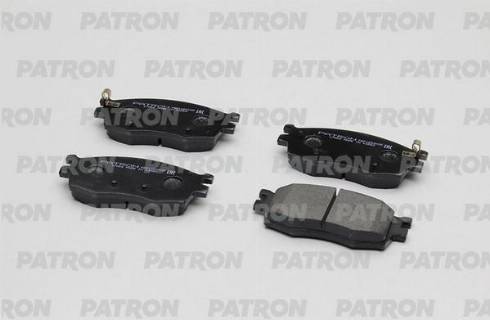 Patron PBP1652KOR - Тормозные колодки, дисковые, комплект autospares.lv