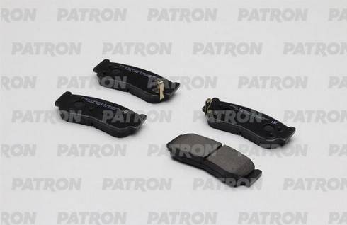 Patron PBP165KOR - Тормозные колодки, дисковые, комплект autospares.lv