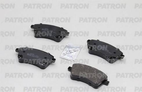 Patron PBP1665 - Тормозные колодки, дисковые, комплект autospares.lv