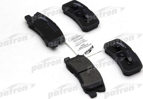 Patron PBP1604 - Тормозные колодки, дисковые, комплект autospares.lv