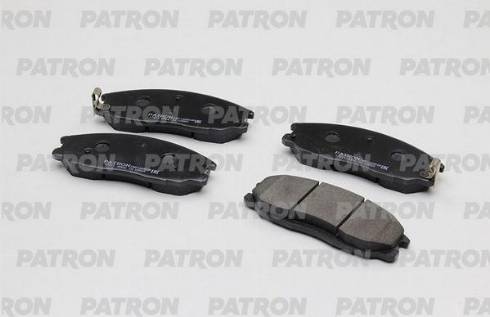 Patron PBP1605KOR - Тормозные колодки, дисковые, комплект autospares.lv