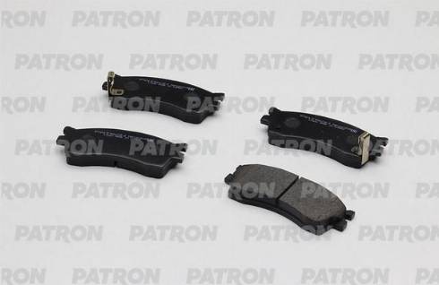 Patron PBP1602KOR - Тормозные колодки, дисковые, комплект autospares.lv