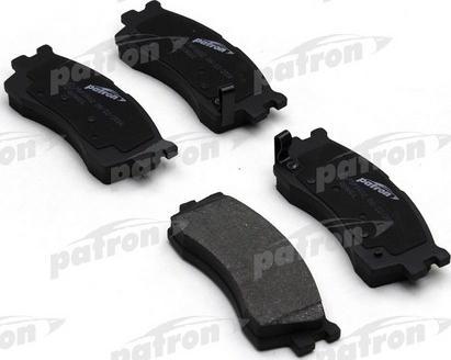 Patron PBP1602 - Тормозные колодки, дисковые, комплект autospares.lv