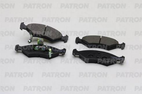 Patron PBP1607KOR - Тормозные колодки, дисковые, комплект autospares.lv