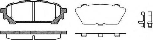 Patron PBP1635 - Тормозные колодки, дисковые, комплект autospares.lv