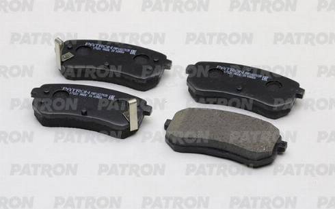 Patron PBP1627KOR - Тормозные колодки, дисковые, комплект autospares.lv