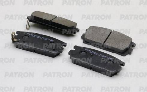 Patron PBP109KOR - Тормозные колодки, дисковые, комплект autospares.lv