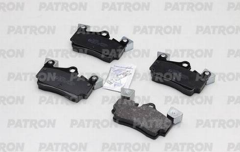 Patron PBP1047 - Тормозные колодки, дисковые, комплект autospares.lv