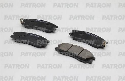 Patron PBP108KOR - Тормозные колодки, дисковые, комплект autospares.lv