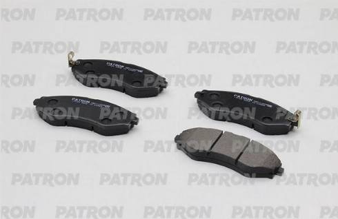 Patron PBP1116KOR - Тормозные колодки, дисковые, комплект autospares.lv