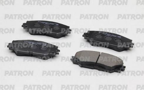 Patron PBP1891KOR - Тормозные колодки, дисковые, комплект autospares.lv