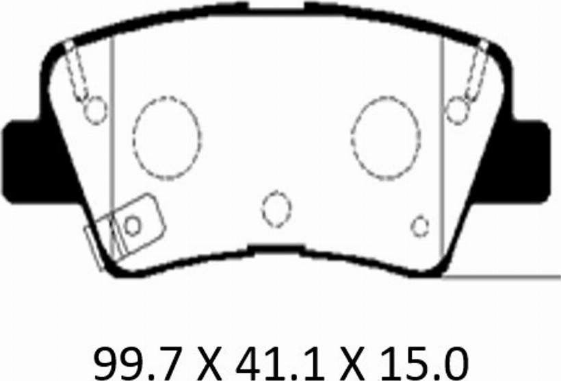 Patron PBP189KOR - Тормозные колодки, дисковые, комплект autospares.lv