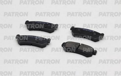 Patron PBP1889KOR - Тормозные колодки, дисковые, комплект autospares.lv