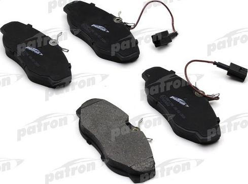 Patron PBP1396 - Тормозные колодки, дисковые, комплект autospares.lv