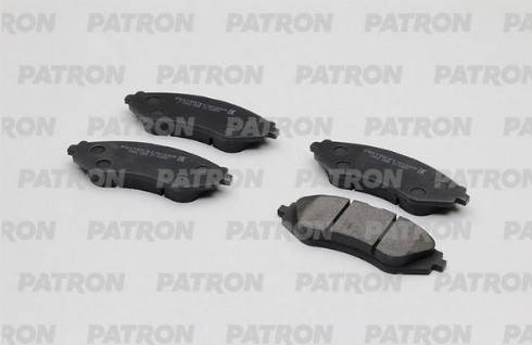 Patron PBP1369KOR - Тормозные колодки, дисковые, комплект autospares.lv