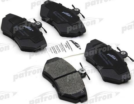 Patron PBP1312 - Тормозные колодки, дисковые, комплект autospares.lv