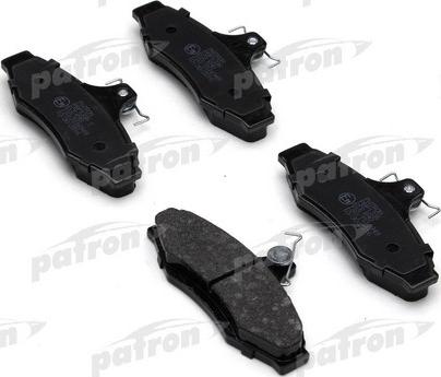 Patron PBP1336 - Тормозные колодки, дисковые, комплект autospares.lv